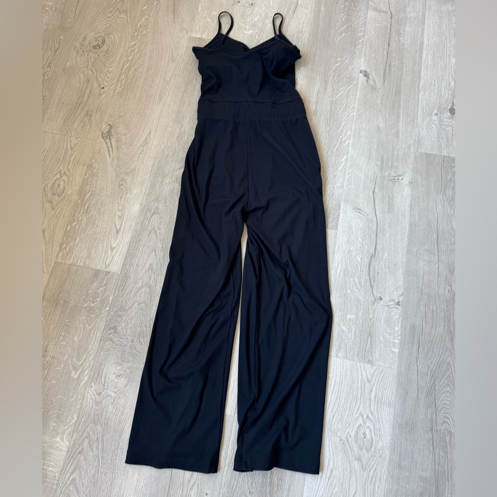 VUORI Pose Henley Jumpsuit Black Size Medium - Picture 8 of 12